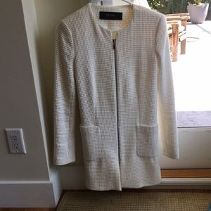 NWOT ZARA white jacket/blazer